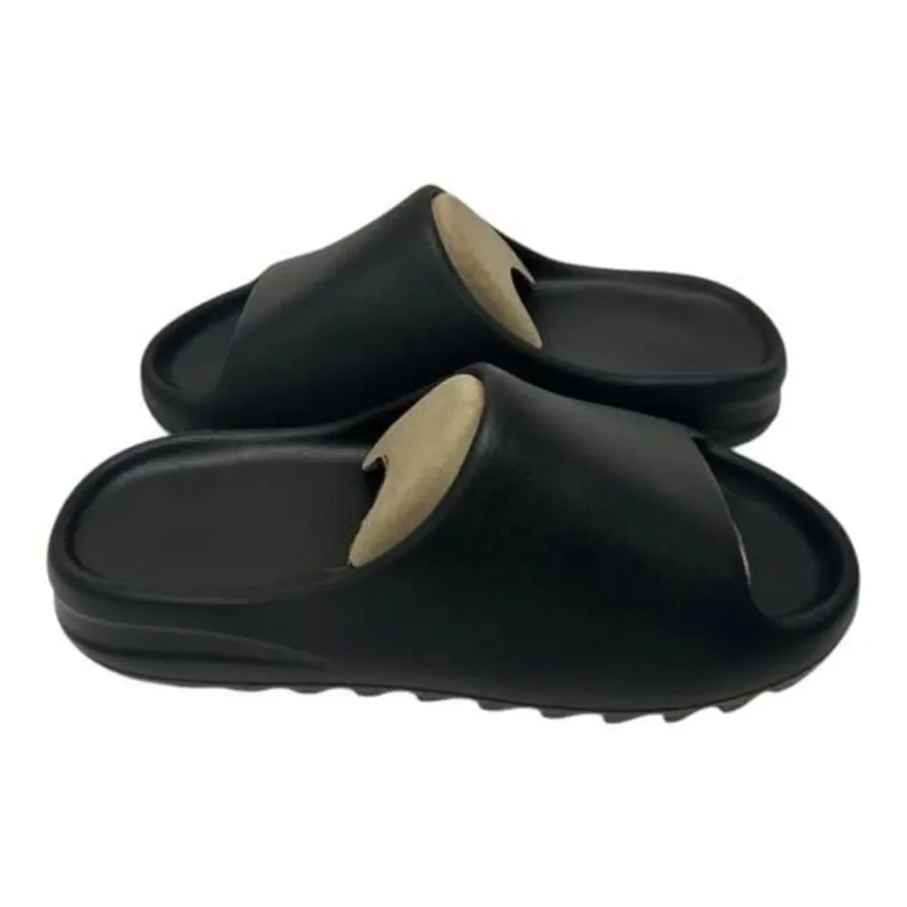Yeezy Slides YS-01 Black US Ship Same Day Fast! Size 10